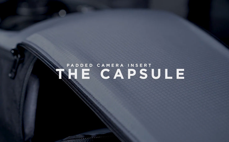 Capsule : Insert rembourré pour appareil photo