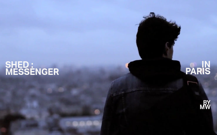 Paris // Shed Messenger Bag