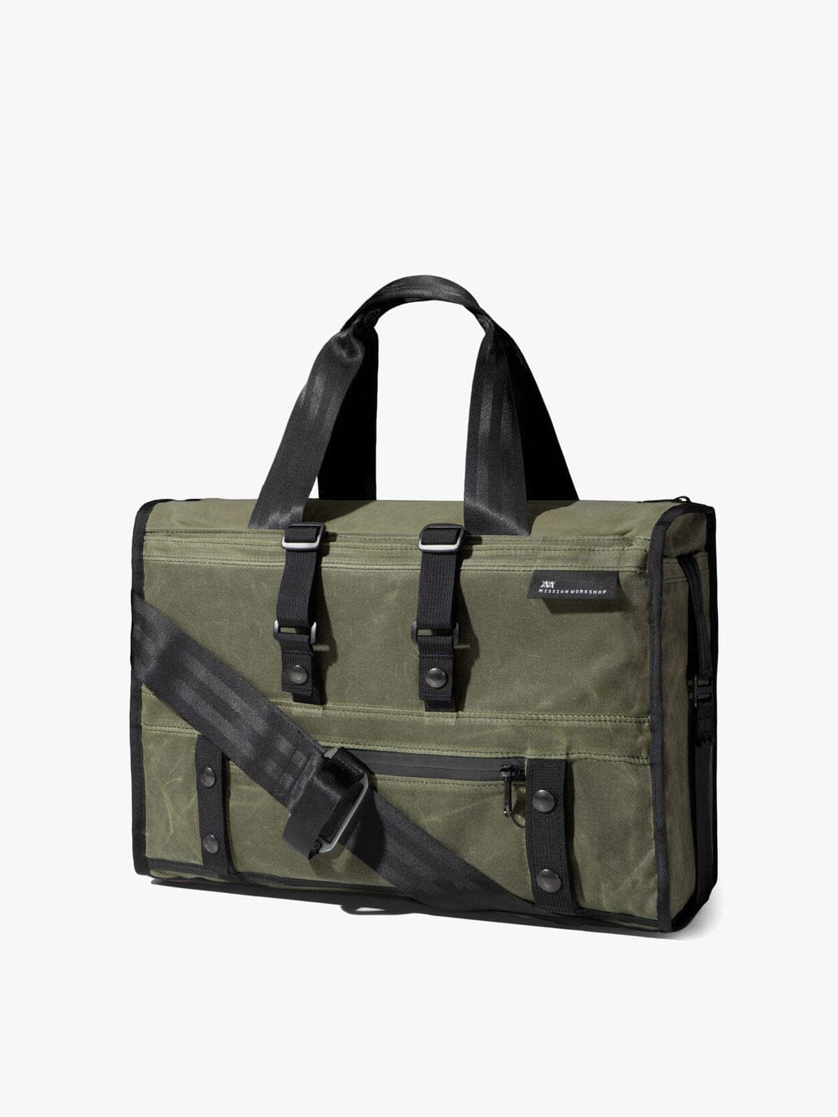 Transit Laptop Brief by Mission Workshop - Weatherproof Bags & Technical Apparel - San Francisco & Los Angeles - Construit pour durer - Garanti pour toujours
