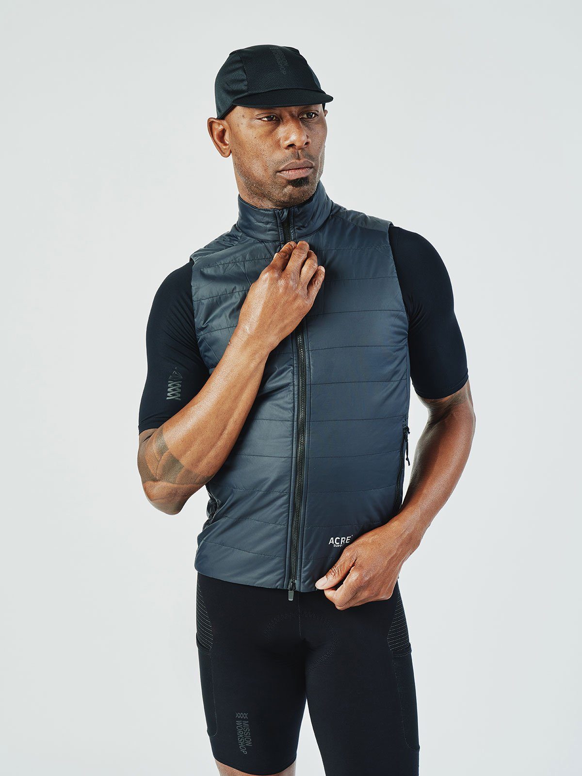 Acre Series Vest by Mission Workshop - Weatherproof Bags & Technical Apparel - San Francisco & Los Angeles - Construit pour durer - Garanti pour toujours