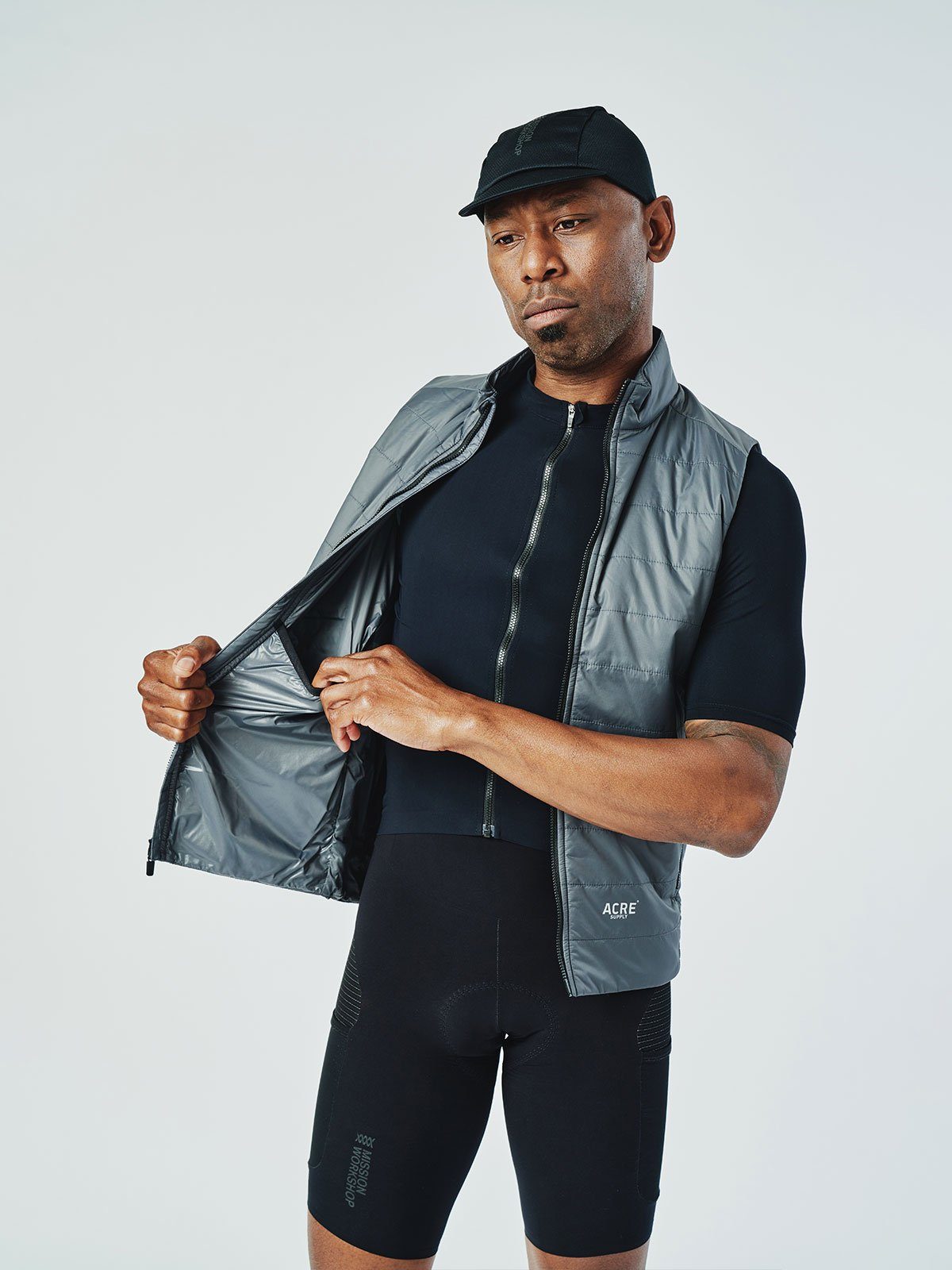 Acre Series Vest by Mission Workshop - Weatherproof Bags & Technical Apparel - San Francisco & Los Angeles - Construit pour durer - Garanti pour toujours