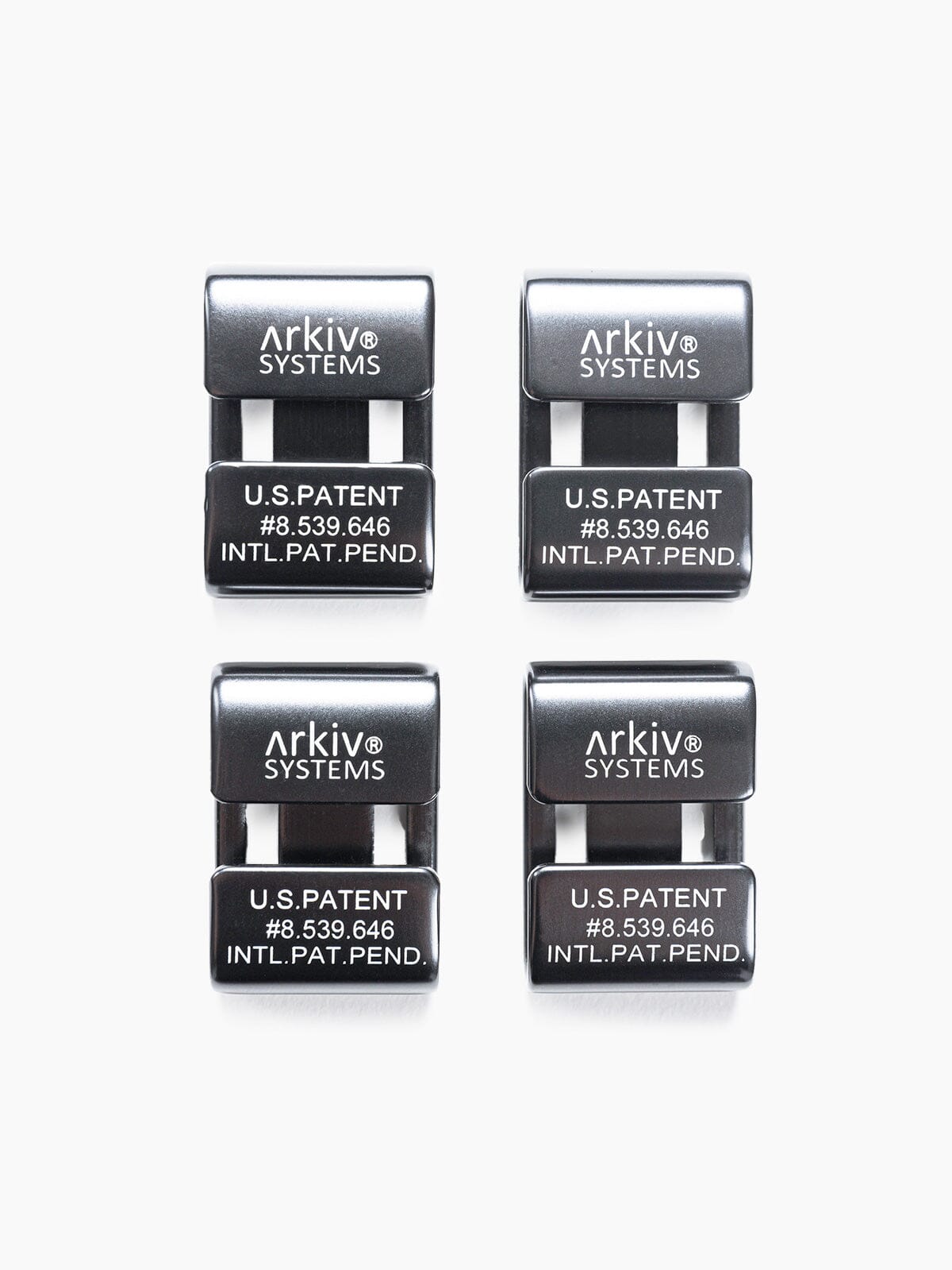 Arkiv® Four-Piece Clip Set by Mission Workshop - Weatherproof Bags & Technical Apparel - San Francisco & Los Angeles - Construit pour durer - Garanti pour toujours