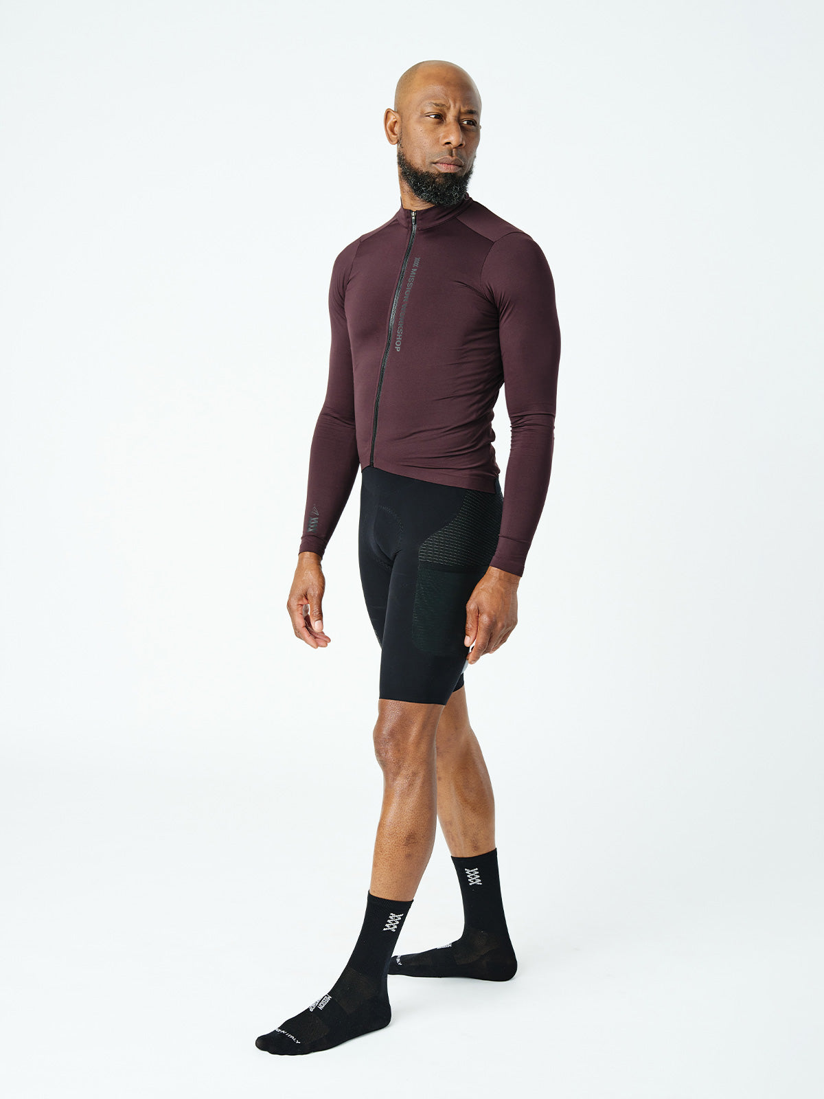 Mission Pro Jersey : LS Men's by Mission Workshop - Weatherproof Bags & Technical Apparel - San Francisco & Los Angeles - Construit pour durer - Garanti pour toujours