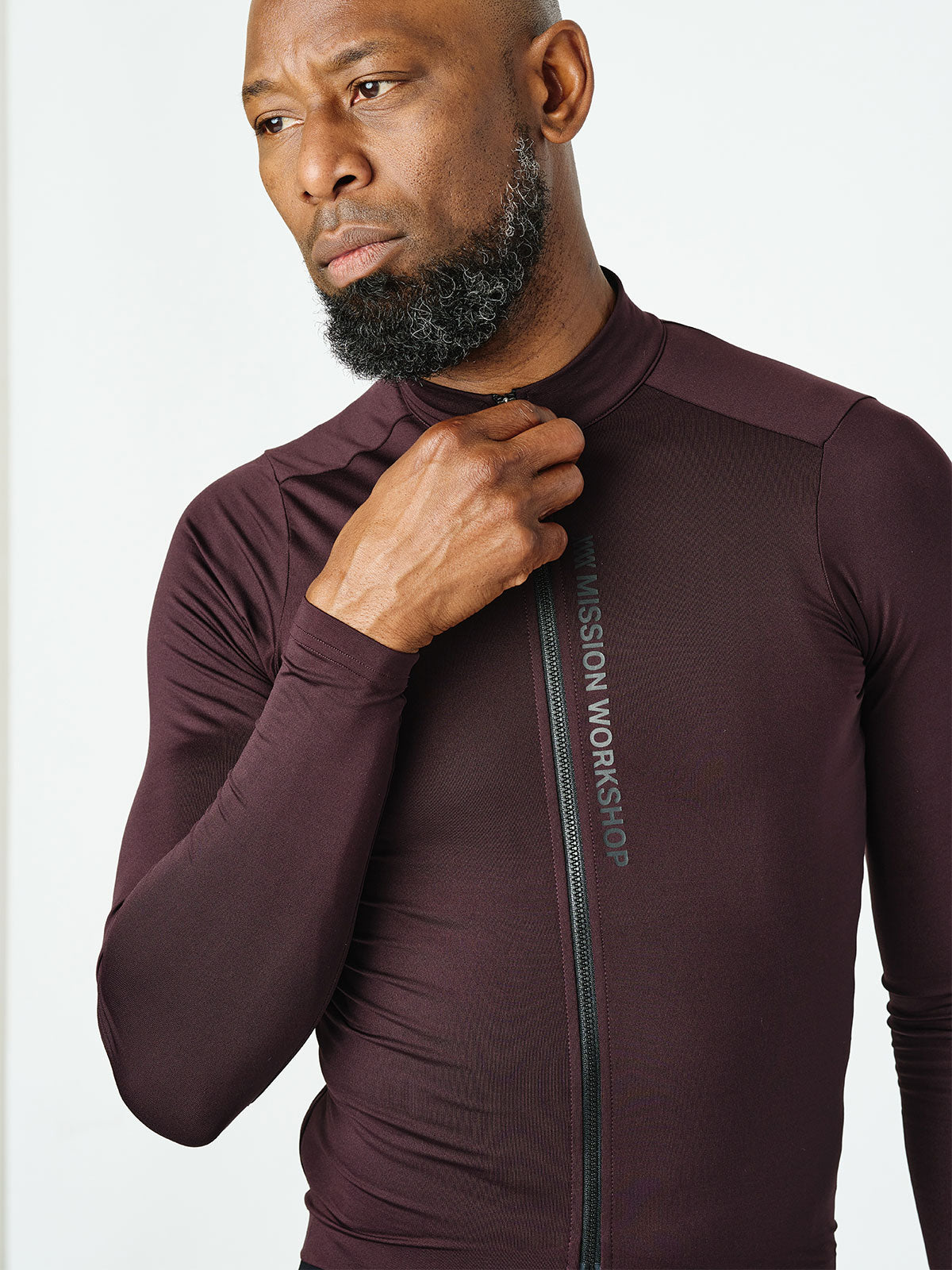 Mission Pro Jersey : LS Men's by Mission Workshop - Weatherproof Bags & Technical Apparel - San Francisco & Los Angeles - Construit pour durer - Garanti pour toujours