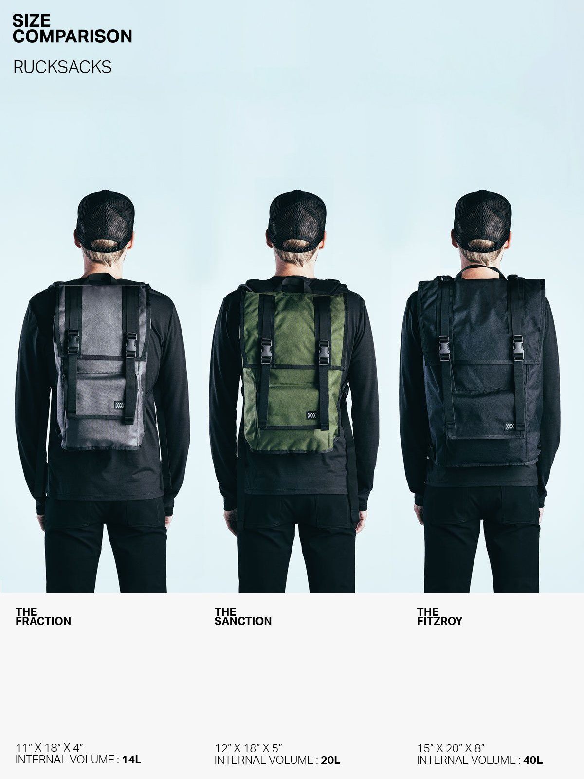 Fitzroy : AP by Mission Workshop - Weatherproof Bags & Technical Apparel - San Francisco & Los Angeles - Construit pour durer - Garanti pour toujours