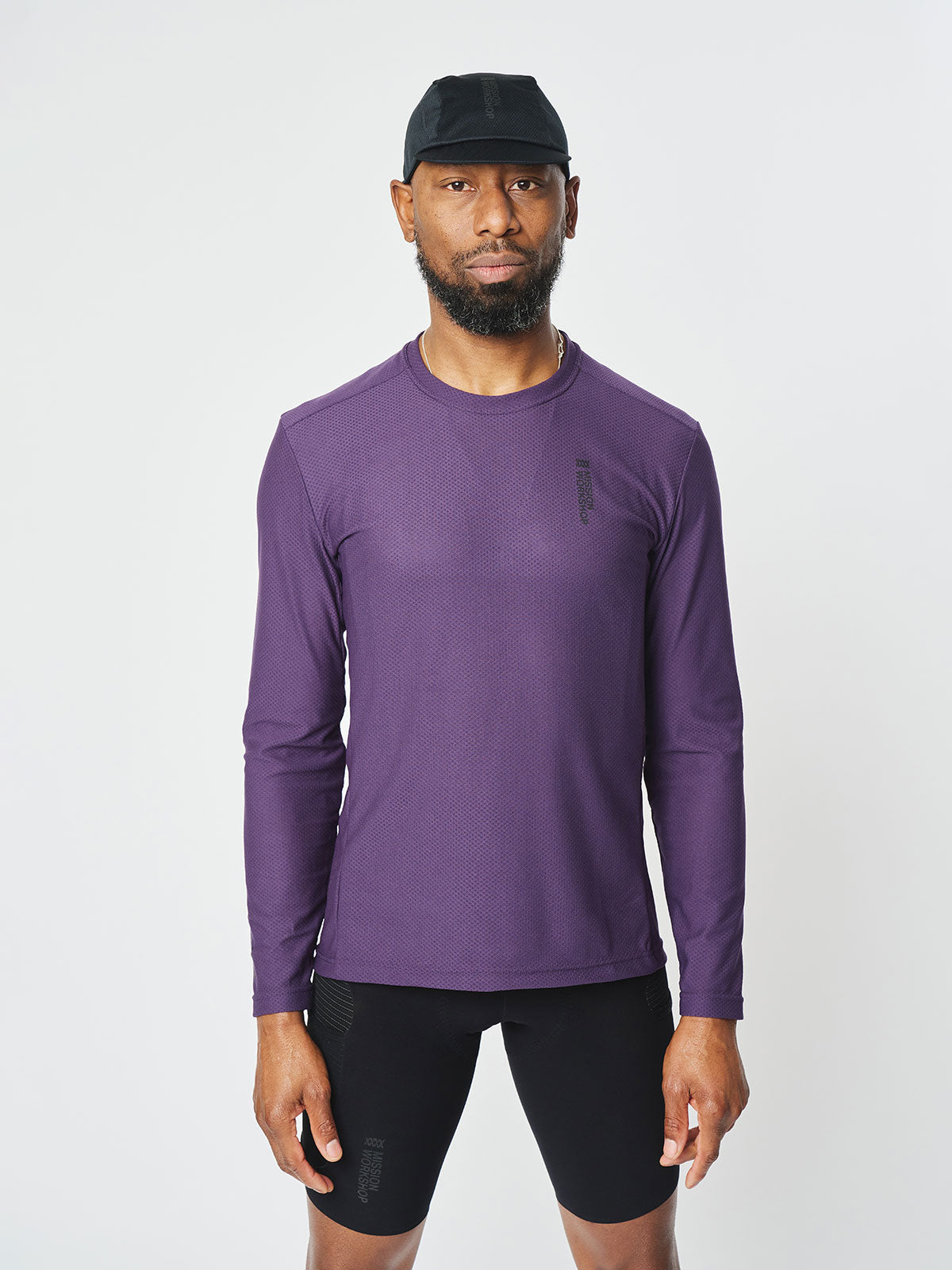 Mission Pro Tech Tee : LS Men's by Mission Workshop - Weatherproof Bags & Technical Apparel - San Francisco & Los Angeles - Construit pour durer - Garanti pour toujours