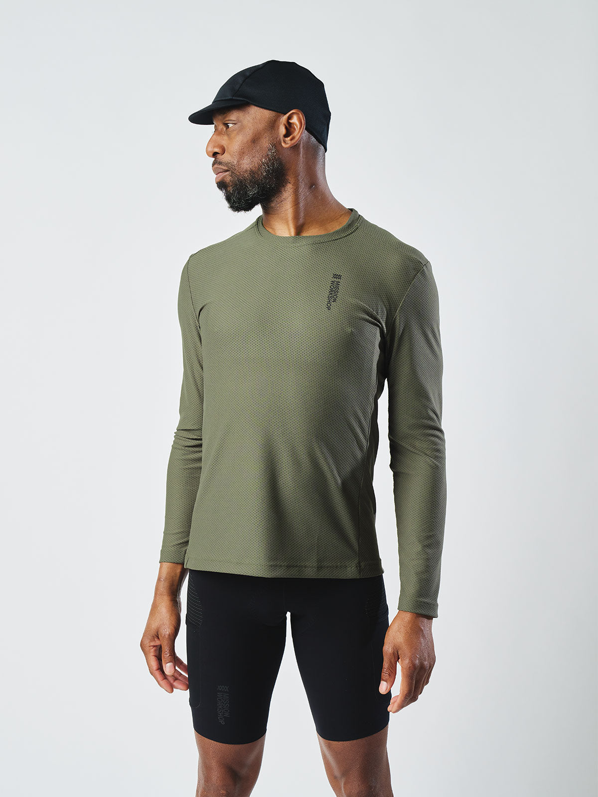 Mission Pro Tech Tee : LS Men's by Mission Workshop - Weatherproof Bags & Technical Apparel - San Francisco & Los Angeles - Construit pour durer - Garanti pour toujours