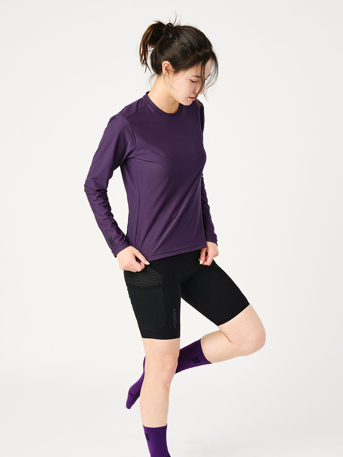 Mission Pro Tech Tee : LS Women's by Mission Workshop - Weatherproof Bags & Technical Apparel - San Francisco & Los Angeles - Construit pour durer - Garanti pour toujours